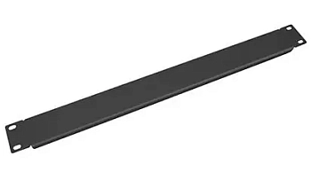Cabeus SH-J019-1U-BK Заглушка (Фальш-Панель) 19" 1U, цвет черный (RAL 9004)