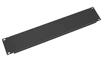 Cabeus SH-J019-2U-BK Заглушка (Фальш-Панель) 19" 2U, цвет черный (RAL 9004)